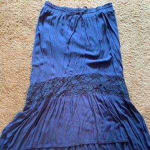 womens XL high low skirt